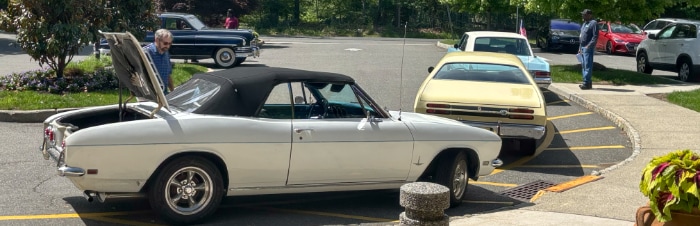 cars on senior visit