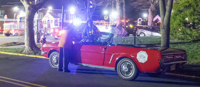 Barry and Pete with Mustang